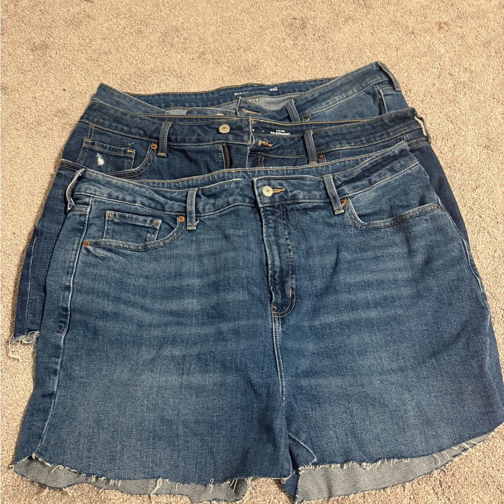 Old Navy Women's Jean Shorts Bundle